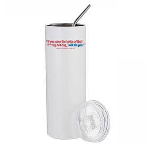 150 Costco Hot Dog Soda Combo With Stainless Steel Tumbler