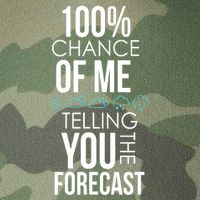 100% Chance Of Me Telling You The Forecast Weather Legacy Tie Dye Trucker Hat
