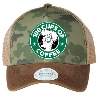 100 Cups Of Coffee Legacy Tie Dye Trucker Hat