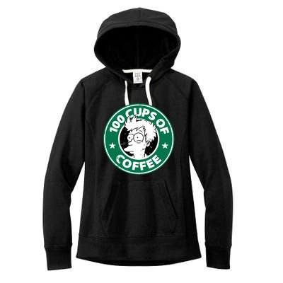 100 Cups Of Coffee Women's Fleece Hoodie