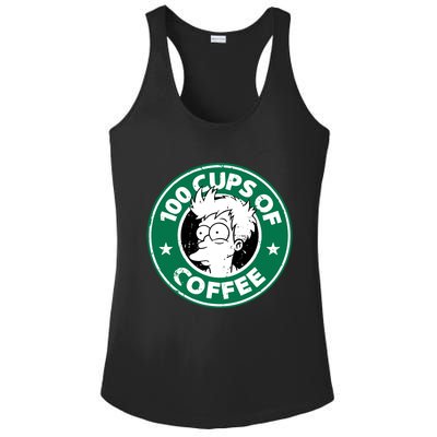 100 Cups Of Coffee Ladies PosiCharge Competitor Racerback Tank