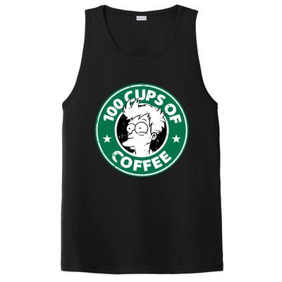 100 Cups Of Coffee PosiCharge Competitor Tank