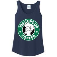 100 Cups Of Coffee Ladies Essential Tank