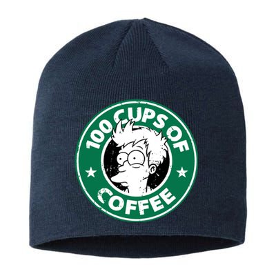 100 Cups Of Coffee Sustainable Beanie