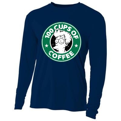 100 Cups Of Coffee Cooling Performance Long Sleeve Crew