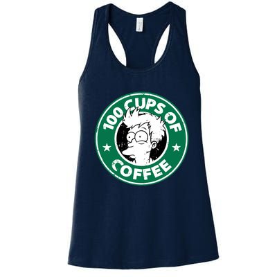 100 Cups Of Coffee Women's Racerback Tank