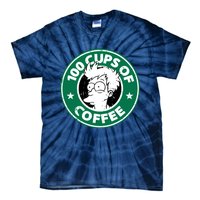 100 Cups Of Coffee Tie-Dye T-Shirt