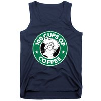 100 Cups Of Coffee Tank Top