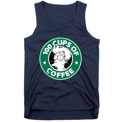 100 Cups Of Coffee Tank Top