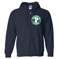 100 Cups Of Coffee Full Zip Hoodie