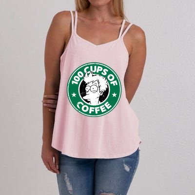 100 Cups Of Coffee Women's Strappy Tank