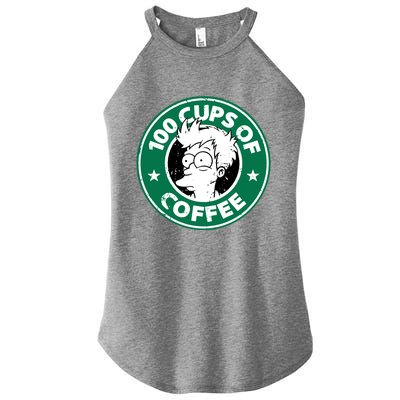 100 Cups Of Coffee Women's Perfect Tri Rocker Tank