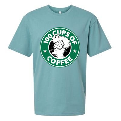 100 Cups Of Coffee Sueded Cloud Jersey T-Shirt