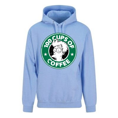 100 Cups Of Coffee Unisex Surf Hoodie