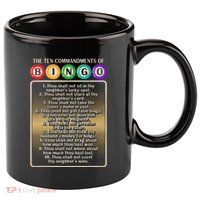 10 Commandments Of Bingo Bingo Player 11oz C Handle Ceramic Mug