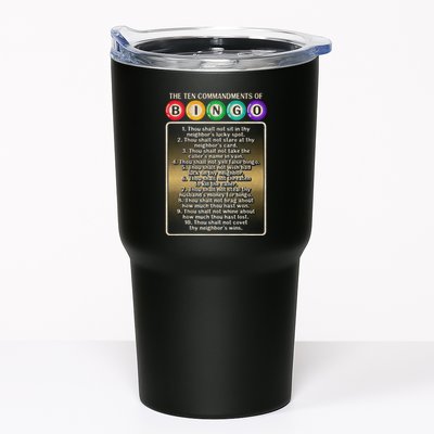 10 Commandments Of Bingo Bingo Player Tumbler