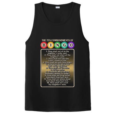 10 Commandments Of Bingo Bingo Player PosiCharge Competitor Tank