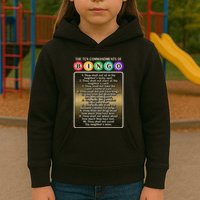 10 Commandments Of Bingo Bingo Player Kids Hoodie