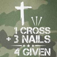 1 Cross Plus 3 Nails Equal 4 Given Christian Faith Cross Legacy Tie Dye Trucker Hat