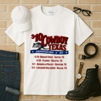 $10 Cowboy Release Charley Crockett Tall T-Shirt