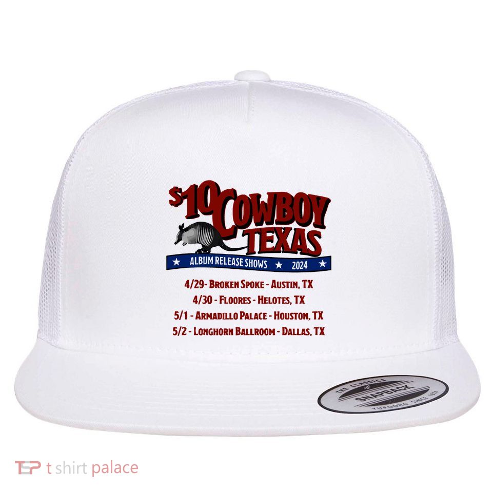 $10 Cowboy Release Charley Crockett Flatbill Hat