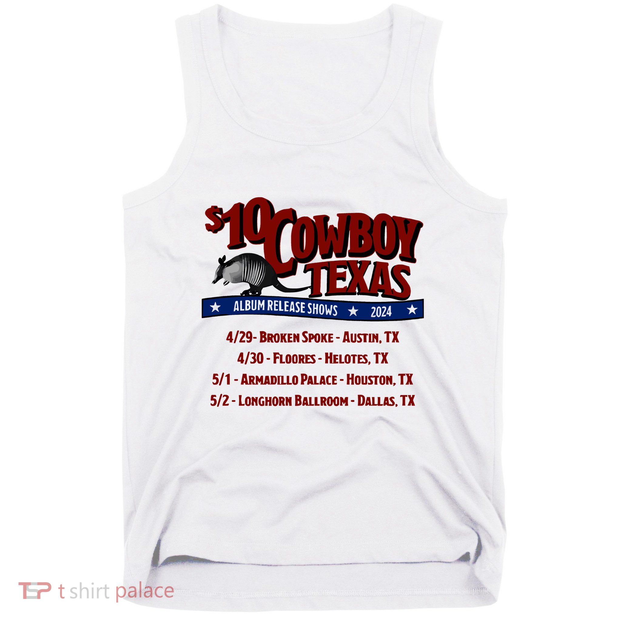 $10 Cowboy Release Charley Crockett Tank Top