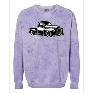 1950s Classic Truck Design Colorblast Crewneck Sweatshirt