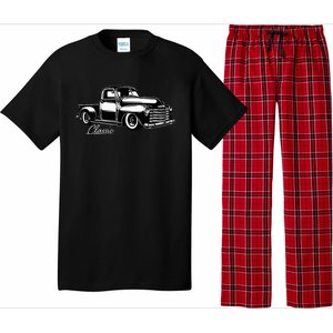 1950s Classic Truck Design Pajama Set