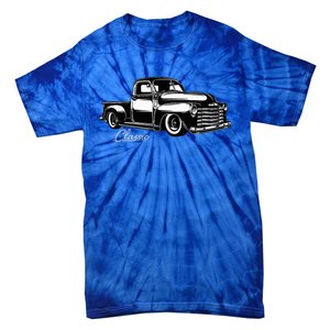 1950s Classic Truck Design Tie-Dye T-Shirt