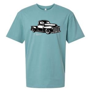 1950s Classic Truck Design Sueded Cloud Jersey T-Shirt