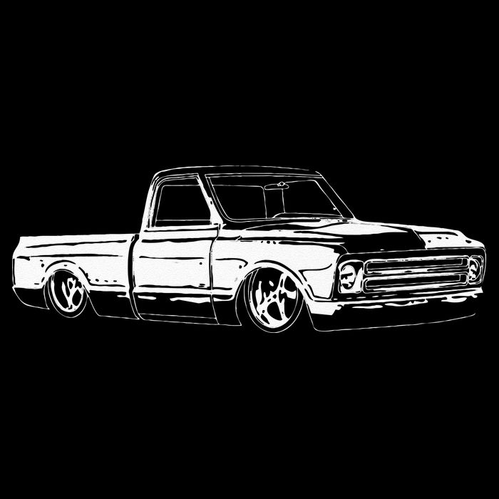 1967 C10 Truck C10 Truck Custom 10  Cooling Performance Crew T-Shirt