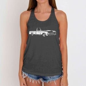 1967 C10 Truck C10 Truck Custom 10  Women's Knotted Racerback Tank