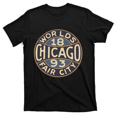 1893 Chicago WorldS Fair Vintage Design T-Shirt