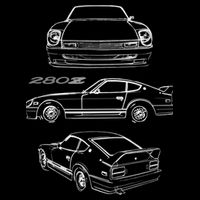 1978 Datsun 280z Vintage Jdm Tuner Collector Car Womens Tank Top