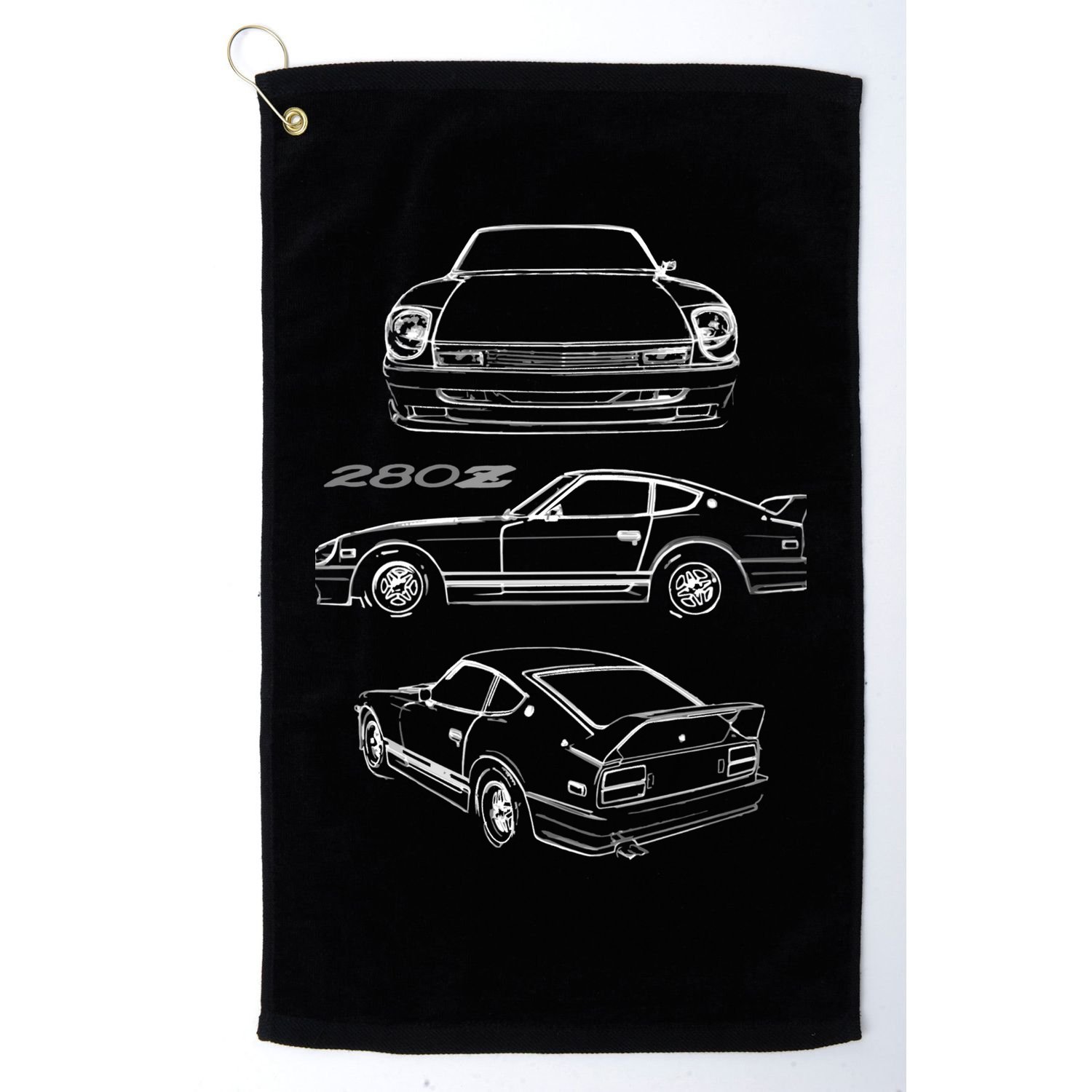1978 Datsun 280z Vintage Jdm Tuner Collector Car Golf Towel