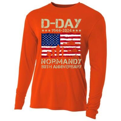 1944 Dday 2024 80th Anniversary Normandy Cooling Performance Long Sleeve Crew