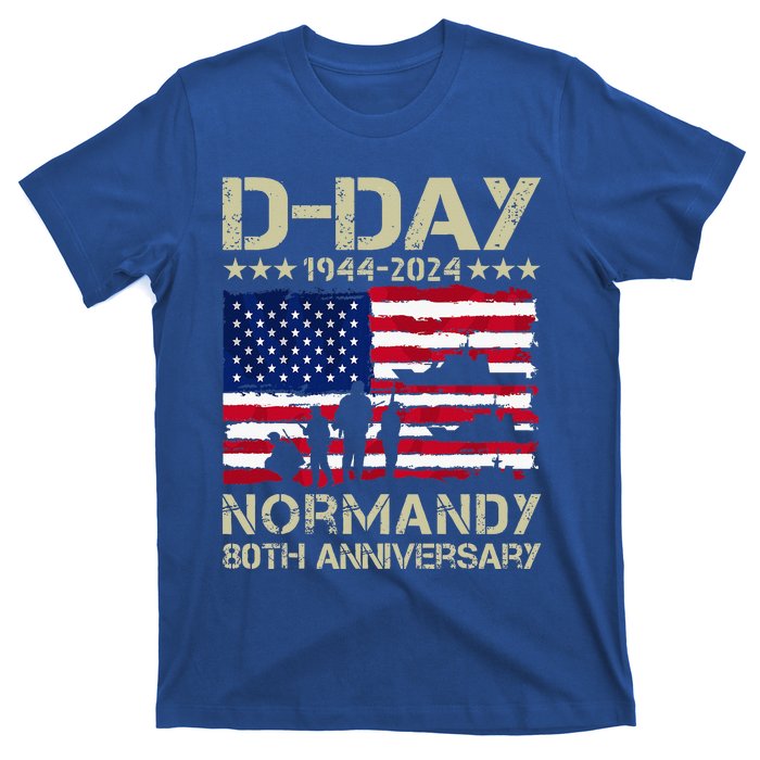 1944 Dday 2024 80th Anniversary Normandy T-Shirt