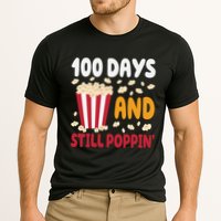 100 Days And Still Poppin 100th Day Of School Funny Performance Shirt