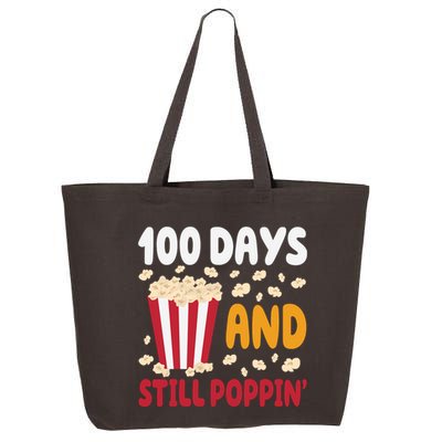 100 Days And Still Poppin 100th Day Of School Funny 25L Jumbo Tote