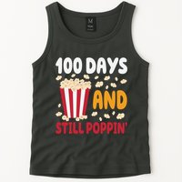 100 Days And Still Poppin 100th Day Of School Funny Tank Top