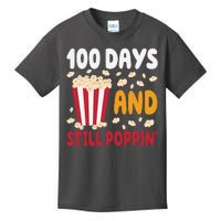 100 Days And Still Poppin 100th Day Of School Funny Kids T-Shirt