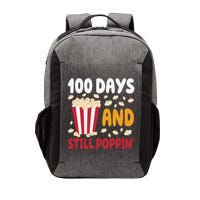 100 Days And Still Poppin 100th Day Of School Funny Vector Backpack