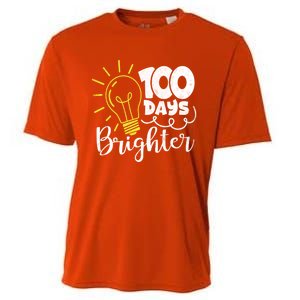 100 Days Brighter Great Gift Cooling Performance Crew T-Shirt