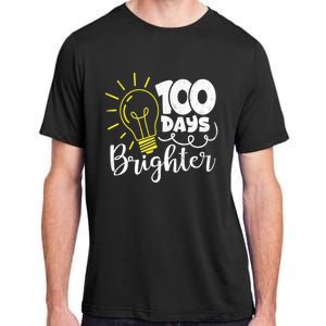 100 Days Brighter Great Gift Adult ChromaSoft Performance T-Shirt