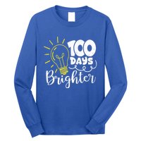 100 Days Brighter Great Gift Long Sleeve Shirt