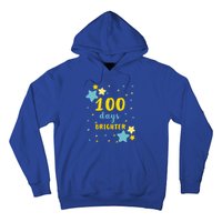 100 Days Brighter Cute Gift Hoodie