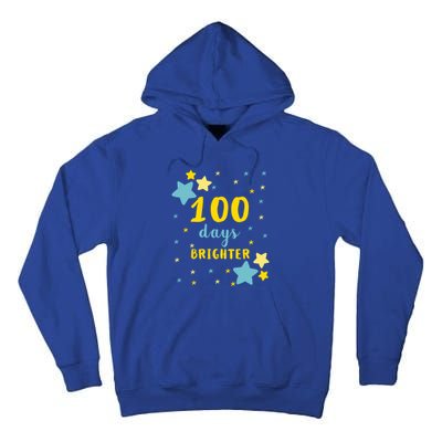 100 Days Brighter Cute Gift Tall Hoodie