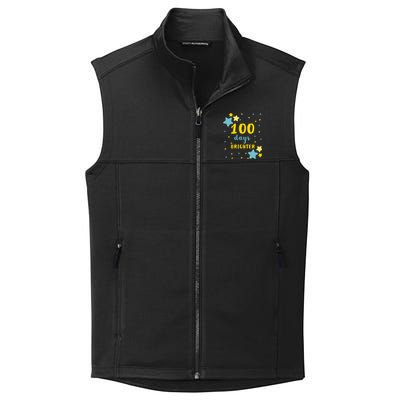 100 Days Brighter Cute Gift Collective Smooth Fleece Vest