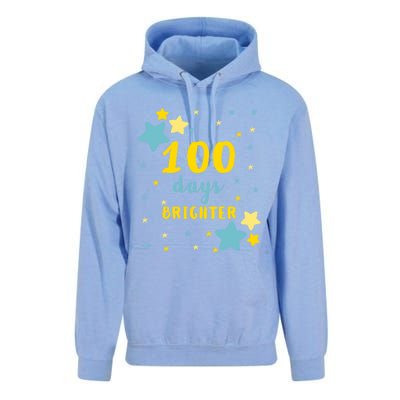 100 Days Brighter Cute Gift Unisex Surf Hoodie