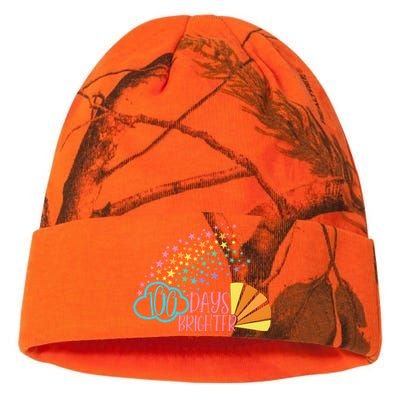 100 Days Brighter 100 Day Of School Celebration Kati Licensed 12" Camo Beanie